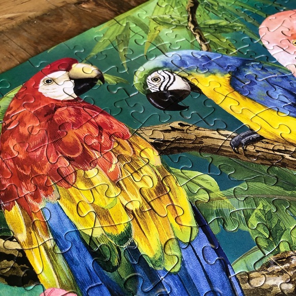 Bits and Pieces “Tropical Birds” 300 pc Puzzle - Picture 3 of 10